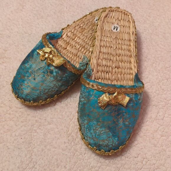 Japanese old WARAJI ZOURI mules, made of straw - Picture 2 of 4